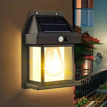 Solar Sensor Ligh Solar Tungsten Filament Lamp Outdoor Waterproof